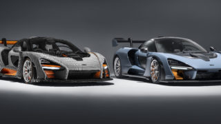 McLaren Senna in Lego: arte e motori in scala 1:1