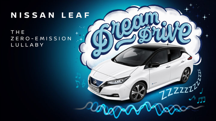 Nissan LEAF Dream Drive, la ninnananna a zero emissioni