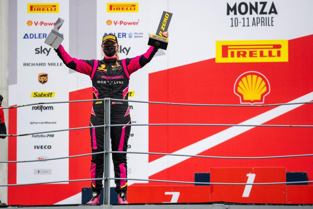 Iron Dames conquista Monza: una vittoria e un secondo posto per Michelle Gatting nel Ferrari Challenge