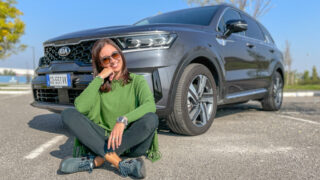 kia sorento plug in hybrid fronte