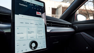 Ford Mustang Mach-E touchscreen