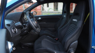 abarth 595 competizione dettaglio interni