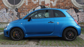 abarth 595 competizione laterale