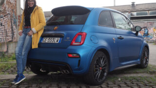 abarth 595 competizione posteriore