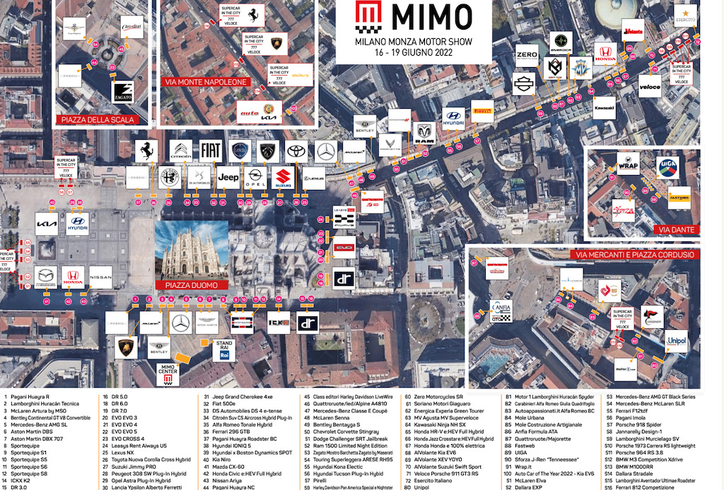 MIMO 2022 mappa esposizione
