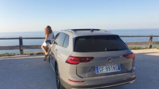 Golf Variant Alltrack vista mare