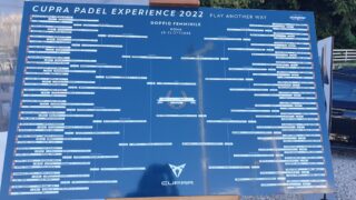 CUPRA Born e-boost e padel finale femminile
