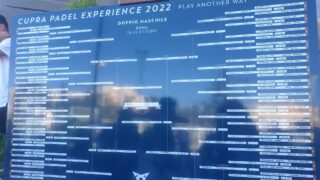 CUPRA Born e-boost e padel finale maschile