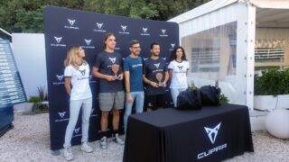 CUPRA Born e-boost e padel premiazione uomini