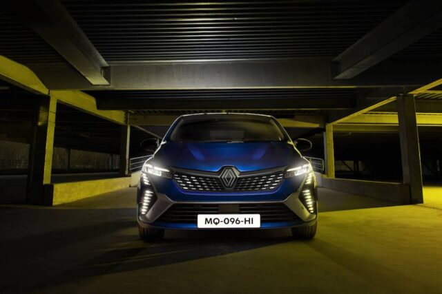 Nuova Renault Clio anteriore