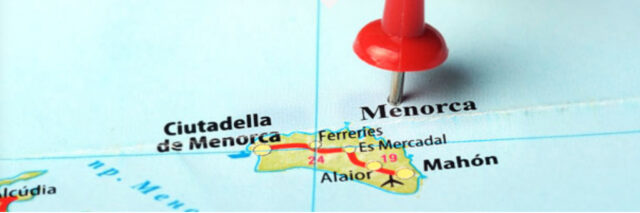 Muoversi a Minorca mappa