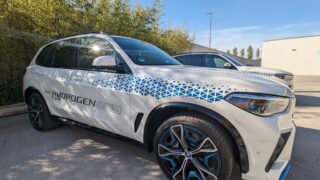BMW iX5 Hydrogen laterale