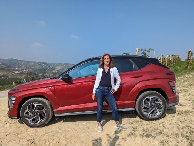 Hyundai Kona Hybrid laterale