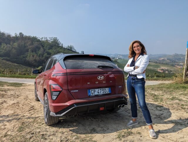 Hyundai Kona Hybrid posteriore