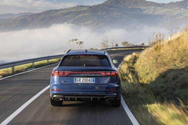 Audi Q8 posteriore