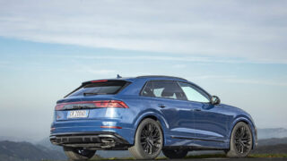 Audi Q8 statica posteriore