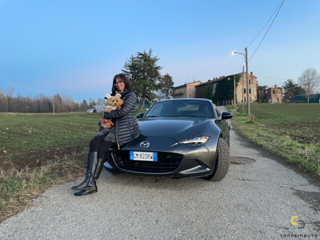 Mazda MX 5 RF tramonto