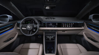 Porsche Macan elettrica interno