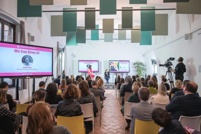 Pink Motor Day panel