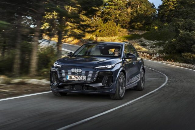 Audi Q6 e-tron panning