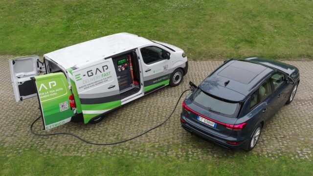 Audi Q6 e-tron on demand