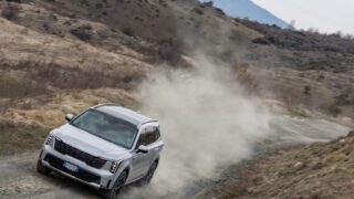 Kia Sorento turbodiesel polvere