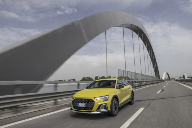Audi A3 allstreet frontale ponte