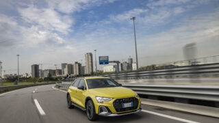 Audi A3 allstreet frontale tangenziale