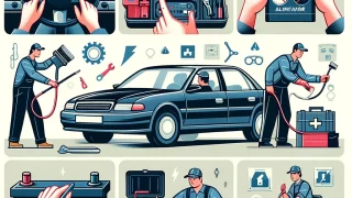 batteria auto che si scarica