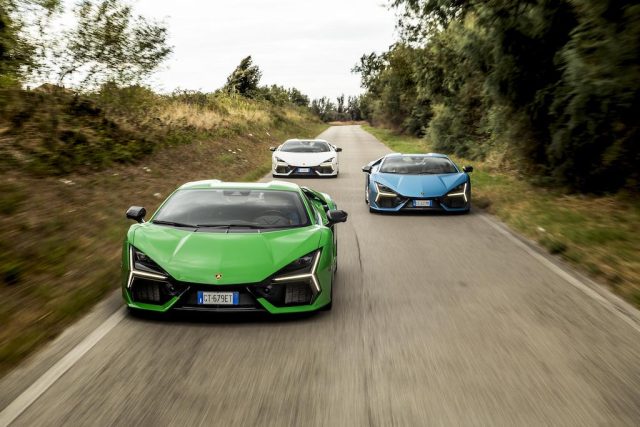 Lamborghini Revuelto arcobaleno