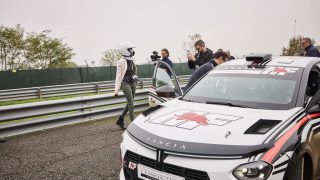 Lancia Ypsilon Rally 4 HF Miki Biasion donna