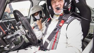 Lancia Ypsilon Rally 4 HF Miki Biasion partenza
