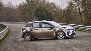 Lancia Ypsilon Rally 4 HF Miki Biasion traverso