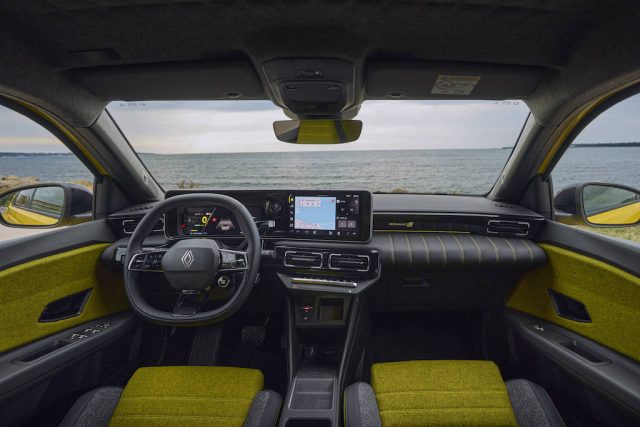Renault 5 e-tech electric interno
