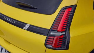 Renault 5 e-tech electric luce posteriore
