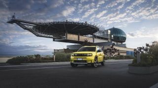 Fiat Grande Panda elicottero