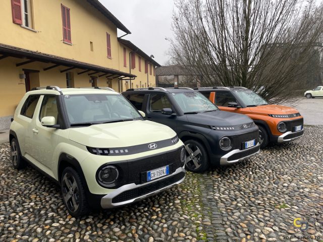 Hyundai Inster palette colori