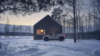 Volvo EX30 Cross Country laterale winter cabin