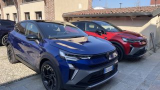 E Tech Renault gamma laterale