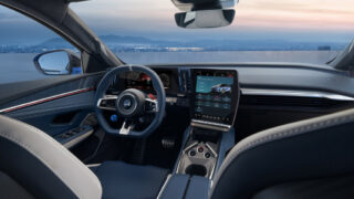 Alpine A390 interni