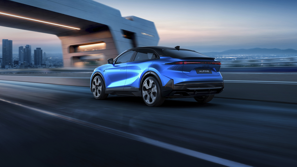 Alpine A390 posteriore