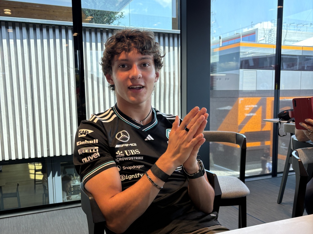 Kimi Antonelli intervista