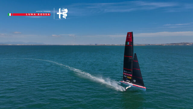 Partnership Alfa Romeo Luna Rossa ala