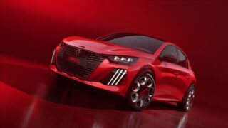 Peugeot E-208 GTi frontale