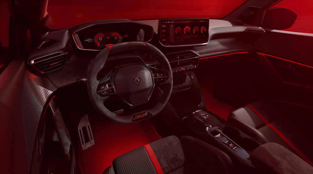 Peugeot E-208 GTi interni