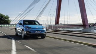 Nissan Micra elettrica frontale