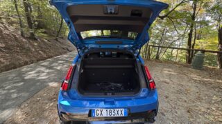 Alpine A290 GTS bagagliaio