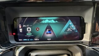 Alpine A290 GTS quadro strumenti
