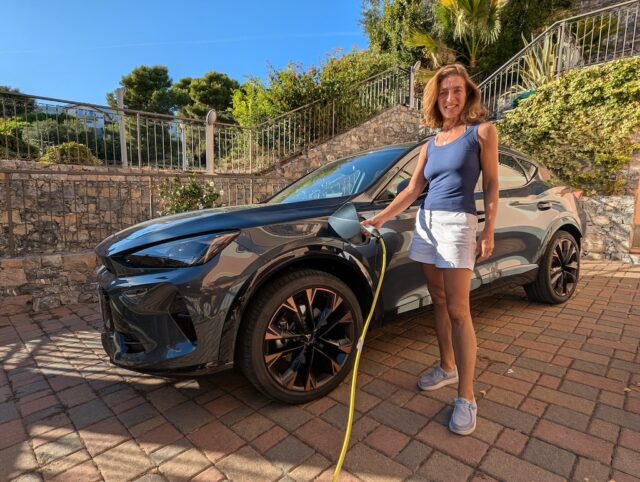 Cupra Formentor plug-in hybrid 204 cv charging