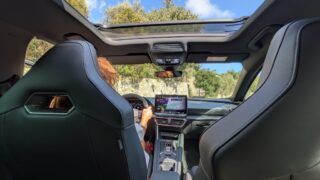Cupra Formentor plug-in hybrid 204 cv view tettuccio